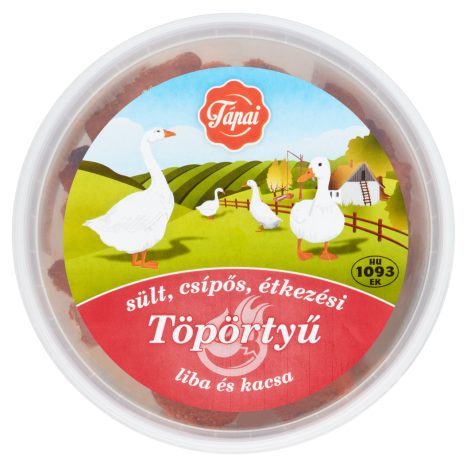 Sült, étkezési töpörtyű liba és kacsa 150g
